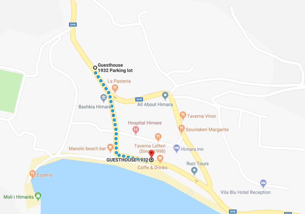 Guesthouse 1932 Himare Eksteriør bilde